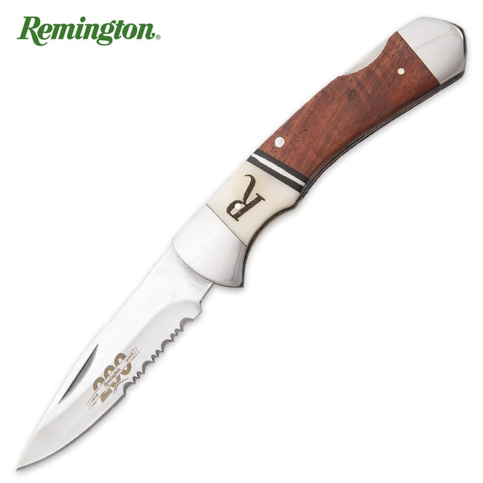 Remington 200TH Anniversary Lockback Pocket Knife Tin Set