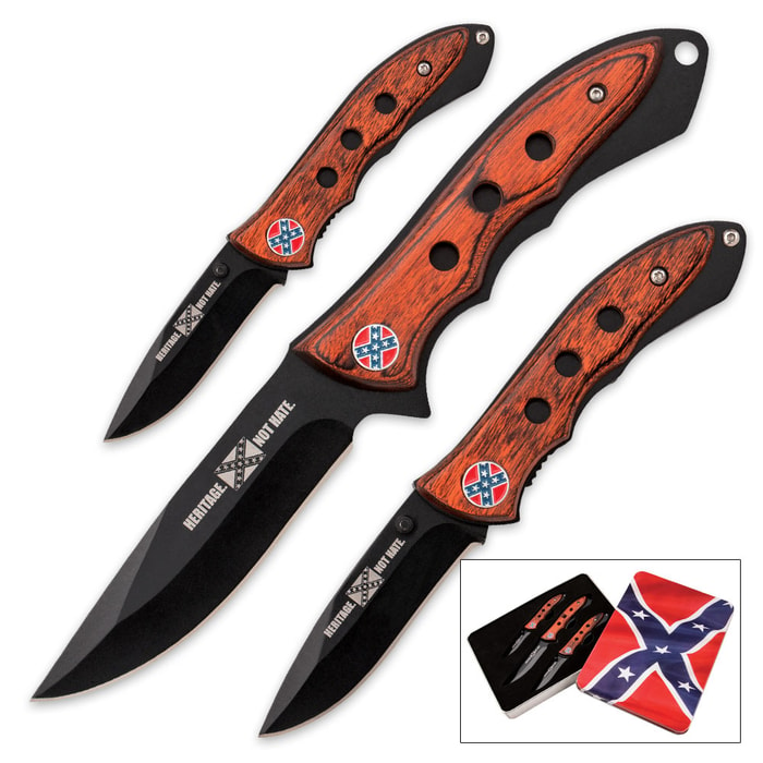 CSA Heritage Not Hate Knife Set In Tin