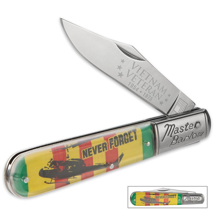 Vietnam Veteran Master Barlow Pocket Knife