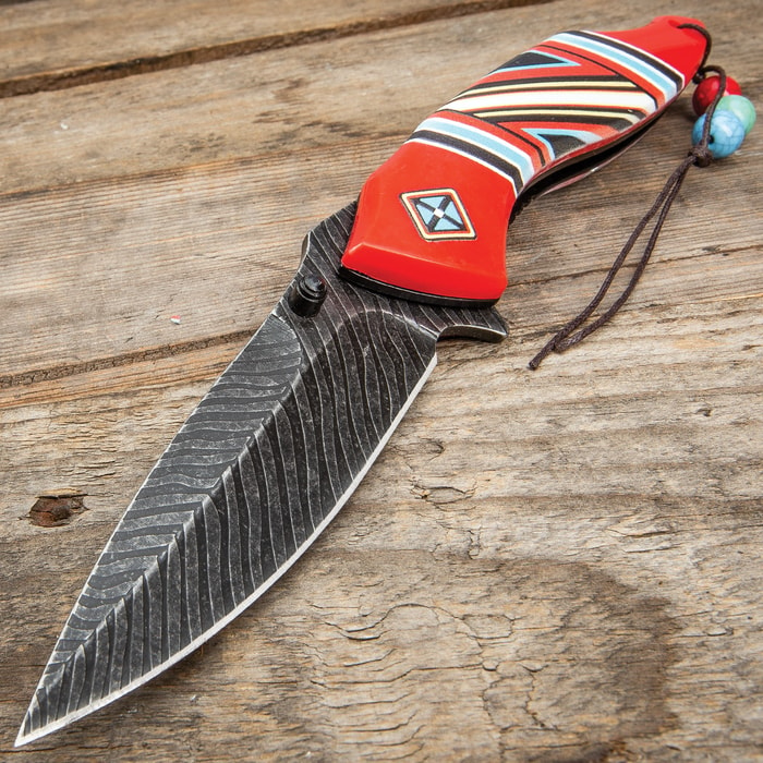 Southwest Pocket Knife - Red