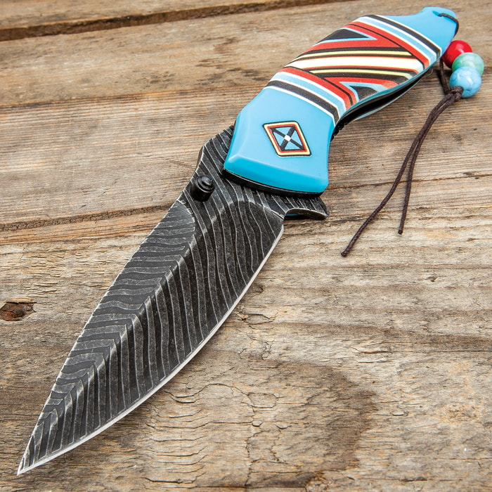 Southwest Pocket Knife - Blue