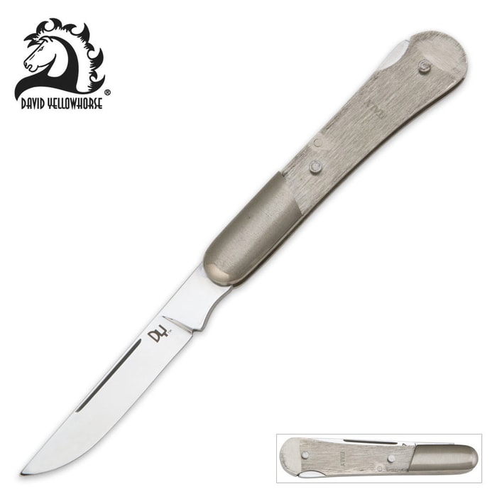 BKD108 4 1/4 inch Large Lockback Knife Blank