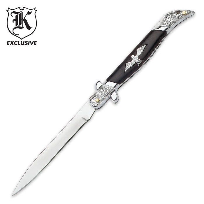 Silver Eagle German Stiletto Folding Knife