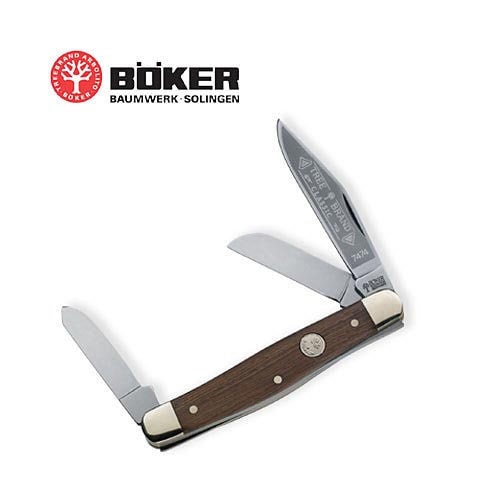 Boker Solingen Rosewood Premium Stockman Folding Knife