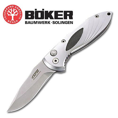 Boker Speedlock Kraton Plain Folding Knife