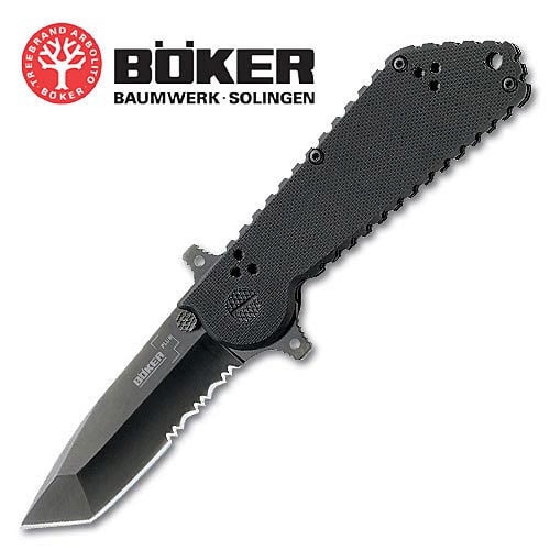 Boker 01BO112 Armed Forces Short Tanto Folding Knife