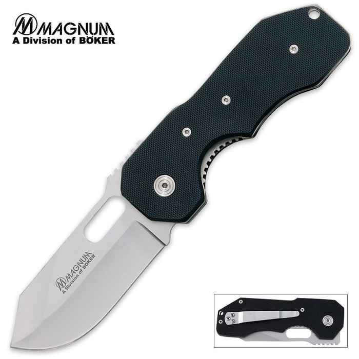 Boker Magnum Bulldog G-10 Pocket Knife