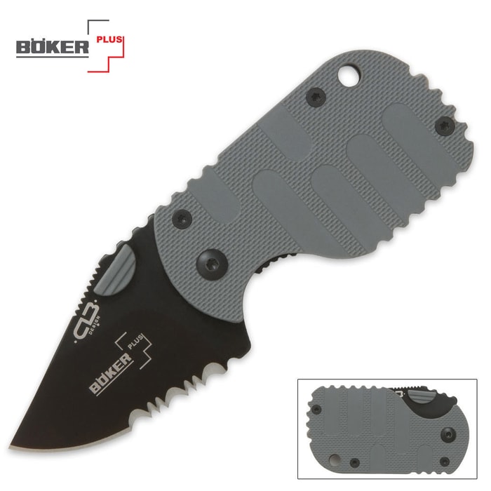 Boker Subcom Black Folding Knife