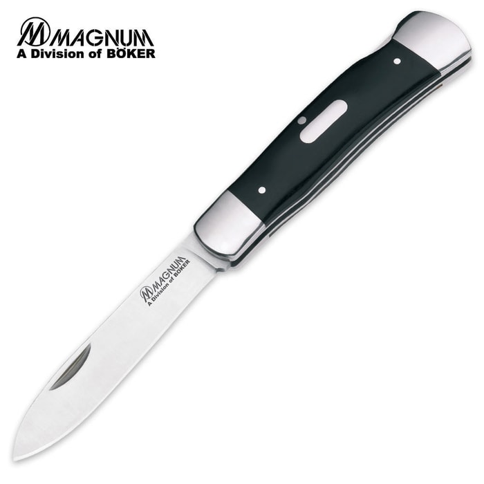 Boker Magnum Padre Black Pocket Knife