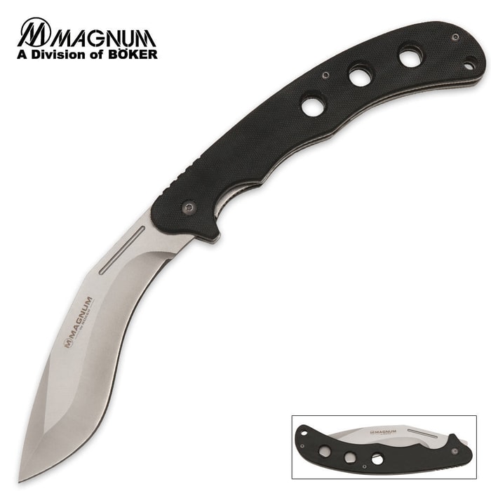 Boker Magnum Pocket Kukri Folding Knife