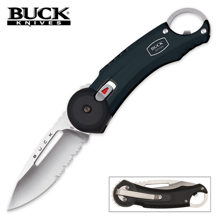 Buck Redpoint Black Folding Knife