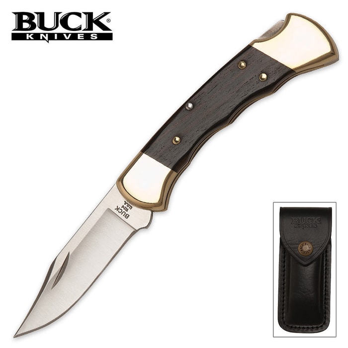 Buck Ranger Pocket Knife with Finger Groove