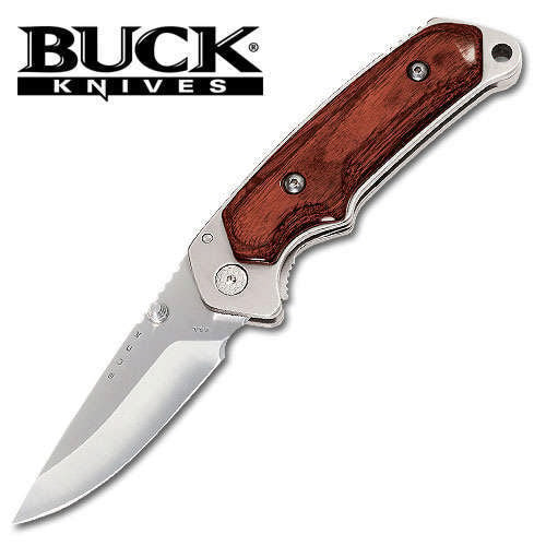 Buck Rosewood Folding Alpha Hunter Knife