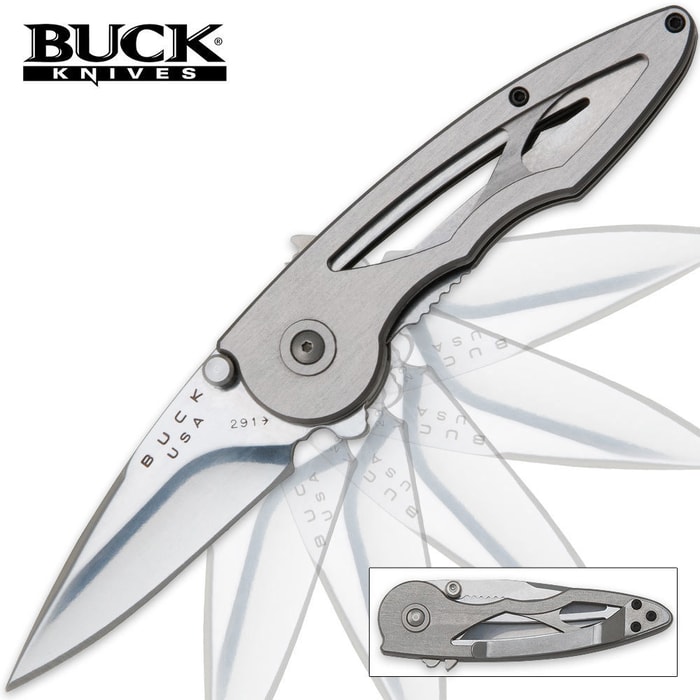Buck Gray Rush Folding Knife