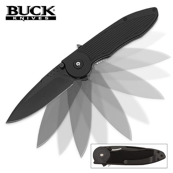 Buck Black Sirus Folding Knife