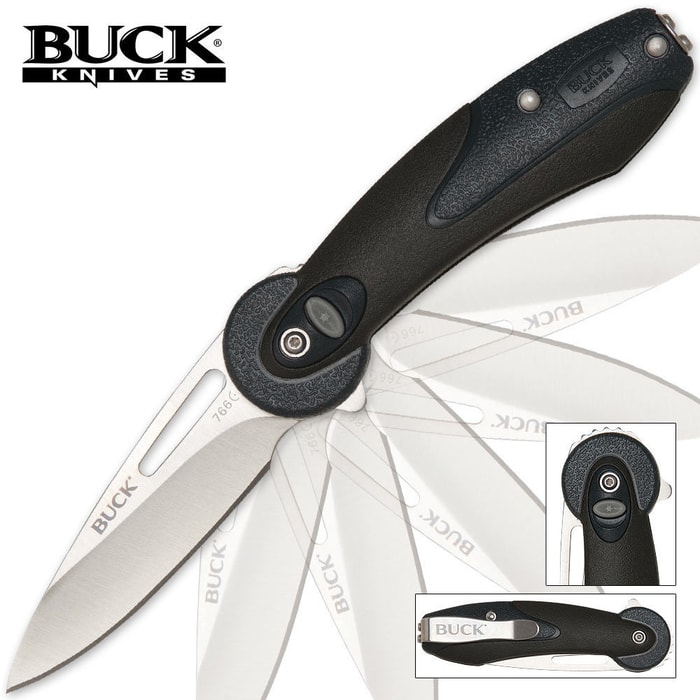 Buck Revel Camping Knife Black