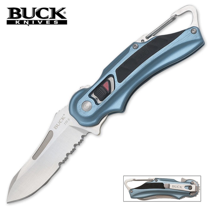 Buck FlashPoint Camping Knife Blue