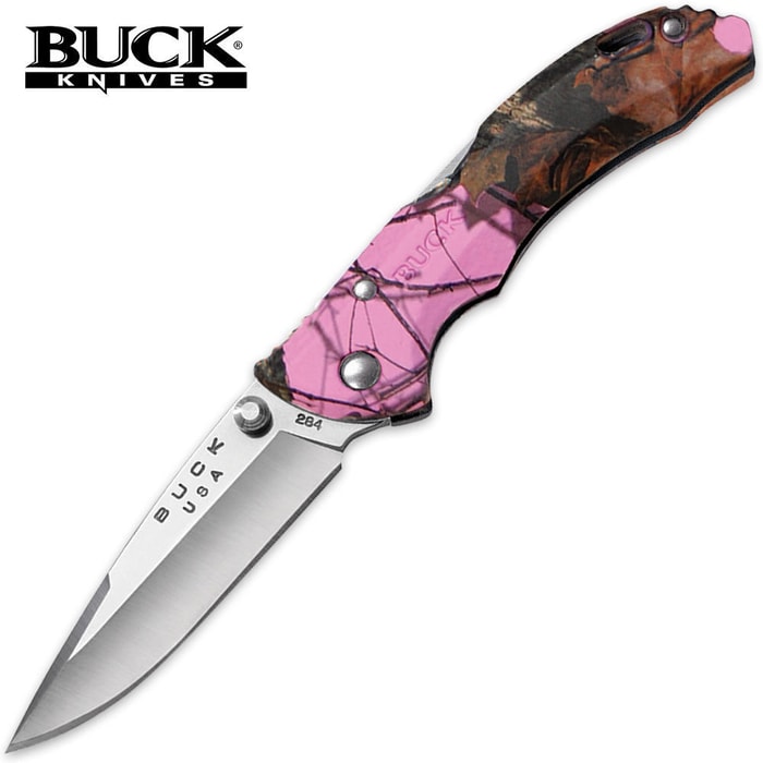 Buck Bantam BBW Mossy Oak Blaze Pink Camo