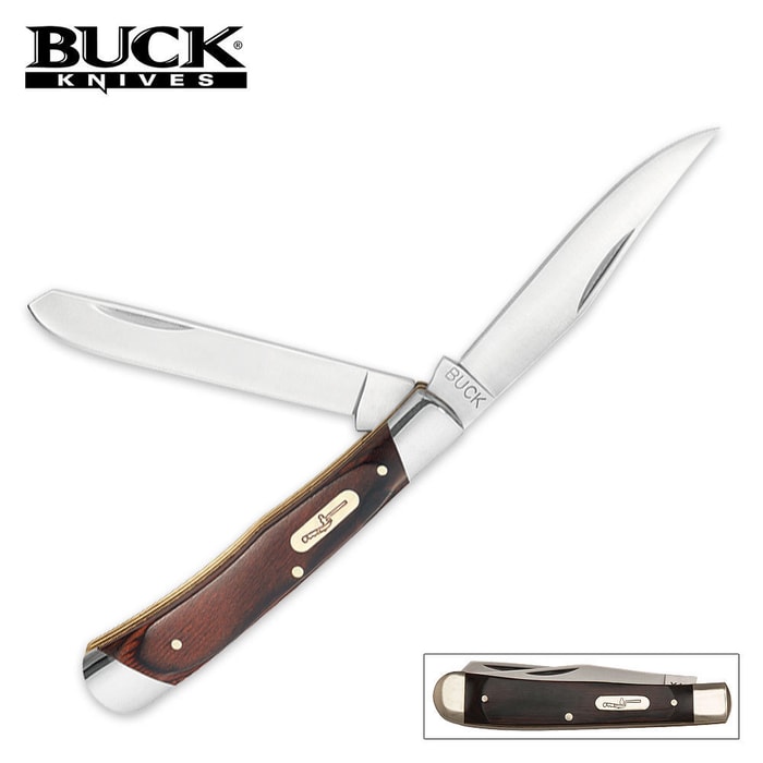 Buck Large Trapper Pocket Knife