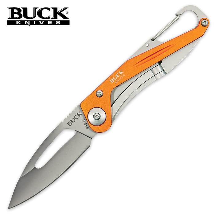 Buck Apex Folding Pocket Knife Orange