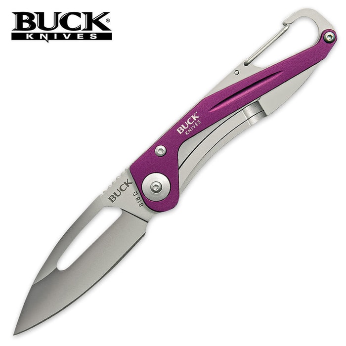 Buck Apex Folding Pocket Knife Purple