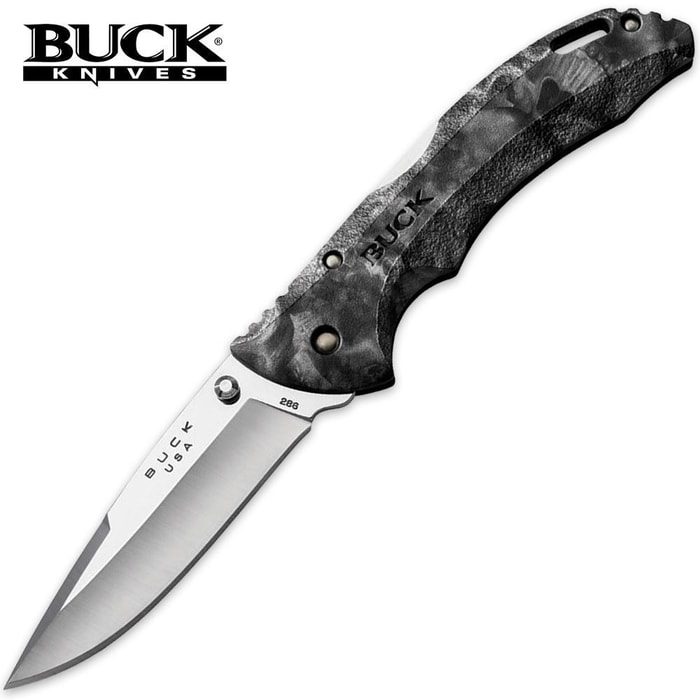 Buck Bantam BHW Reaper Black Camo Folding Pocket Knife
