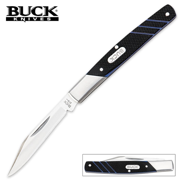 Buck Solo Clip Point Folding Pocket Knife G10