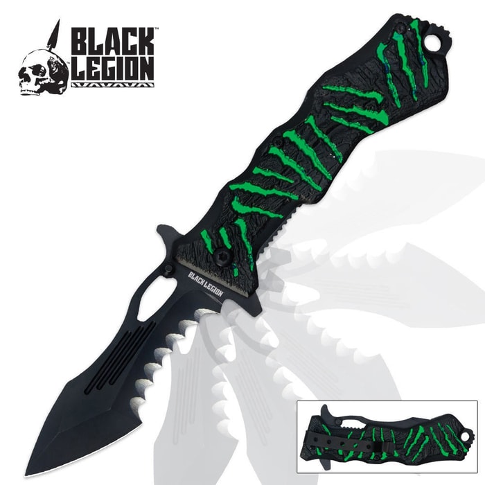 Black Legion Mutant Assisted Opening Knife