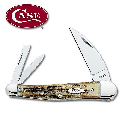 Case Stag Seahorse Whittler Folding Knife