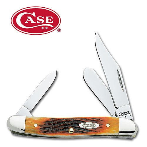 Case Autumn Barnboard Medium Stockman Folding Knife