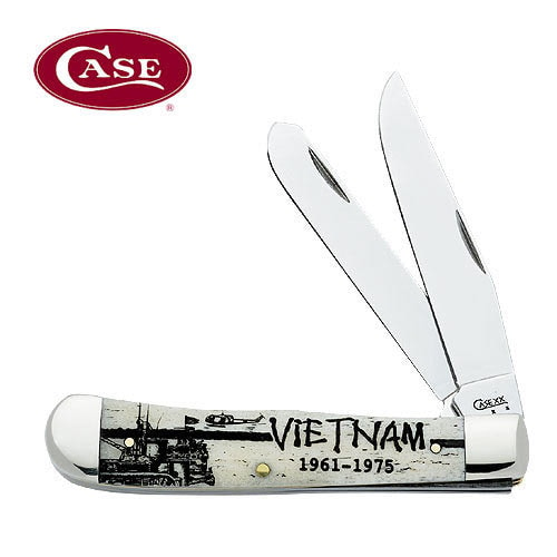 Case War Series Vietnam Trapper Folding Knife
