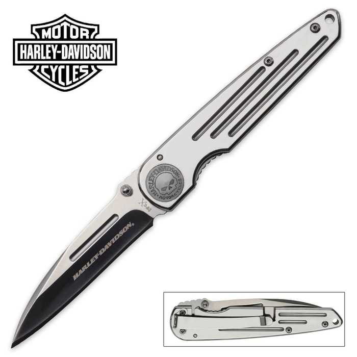 Harley-Davidson Tec X Stainless Steel Pocket Knife