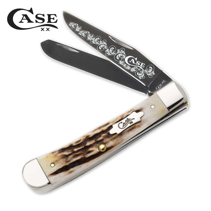 Case Vintage Stag Trapper Folding Knife