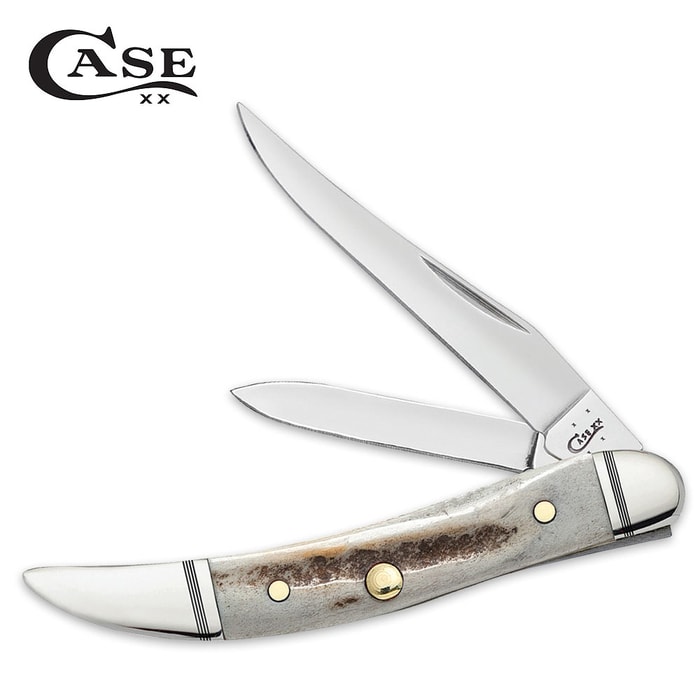 Case Limited Edition Prime Vintage Stag Small Texas Toothpick Pocket Knife