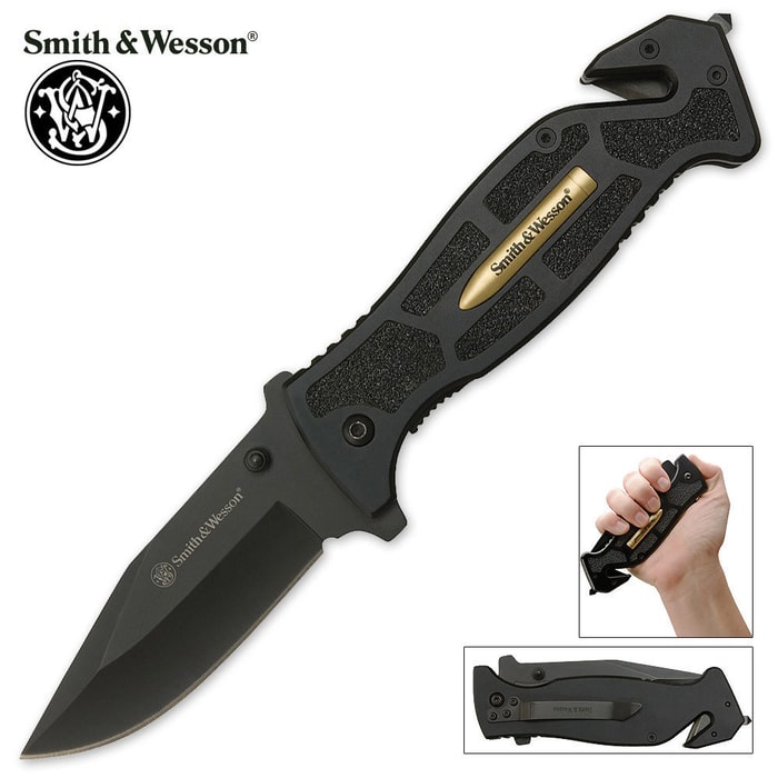 Smith & Wesson Bullet Rescue Pocket Knife