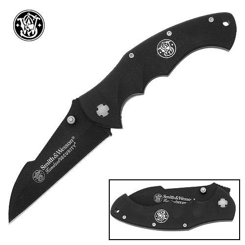 Smith & Wesson Homeland Security Extreme OPS Sheepfoot Folding Knife