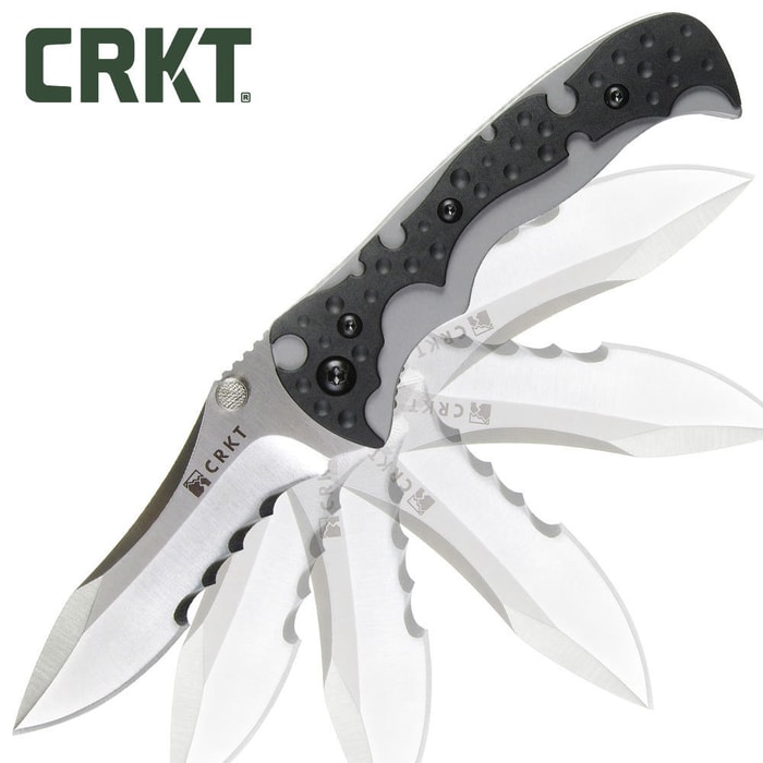 Columbia River Assisted Serrated Mini My Tighe Folding Knife