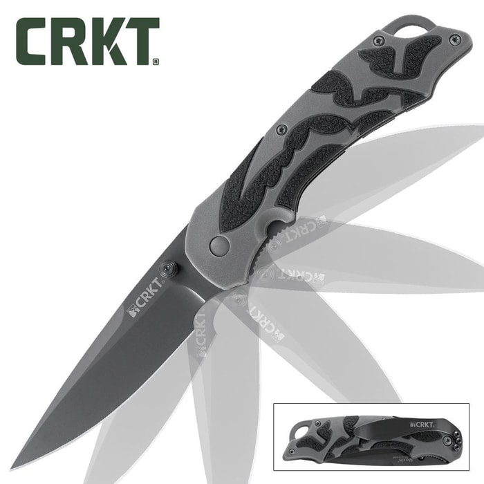 CRKT Moxie Assisted Opening Pocket Knife Grey