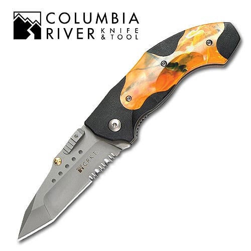 Columbia River Horus Serrated Folding Knife