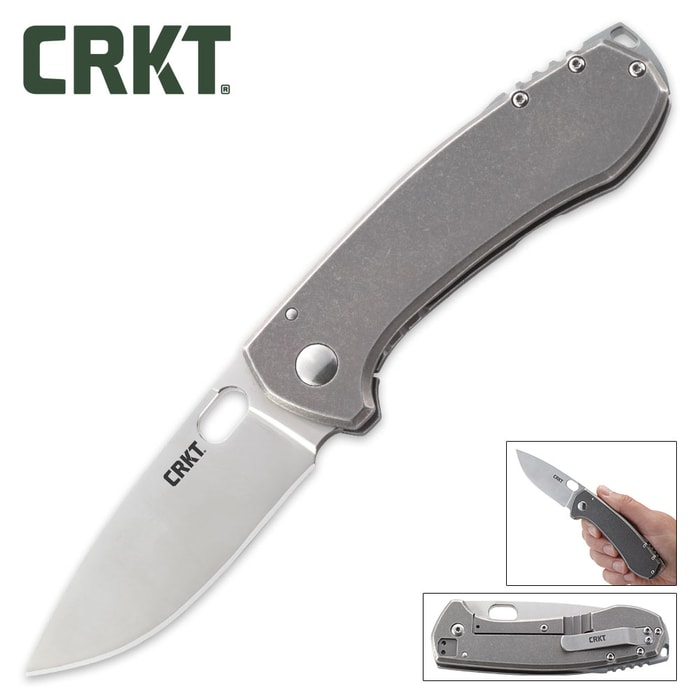 CRKT Amicus Pocket Knife With Frame Lock