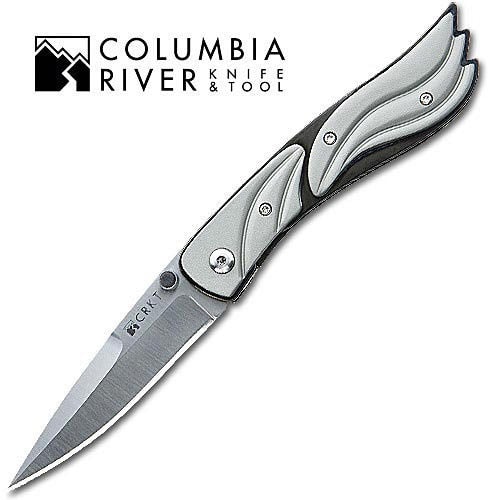 Columbia River Gent Black & Gray Folding Knife