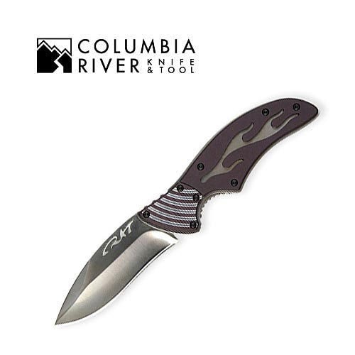 Columbia River Fulcrum Flame Folding Knife
