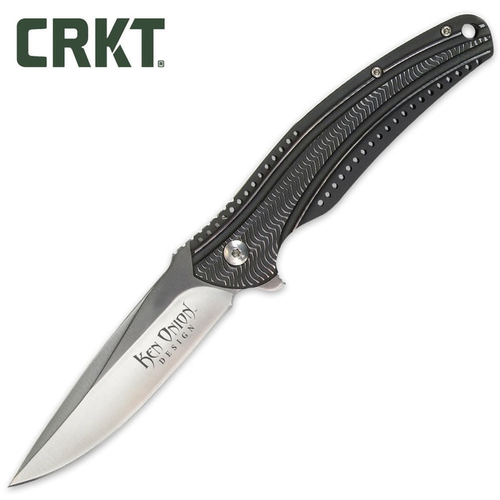 CRKT Ripple 2 Charcoal Titanium Pocket Knife
