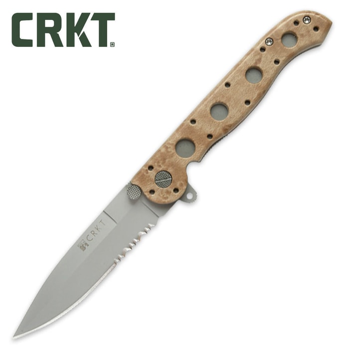 CRKT M-16 Tactical Pocket Knife Desert Tan