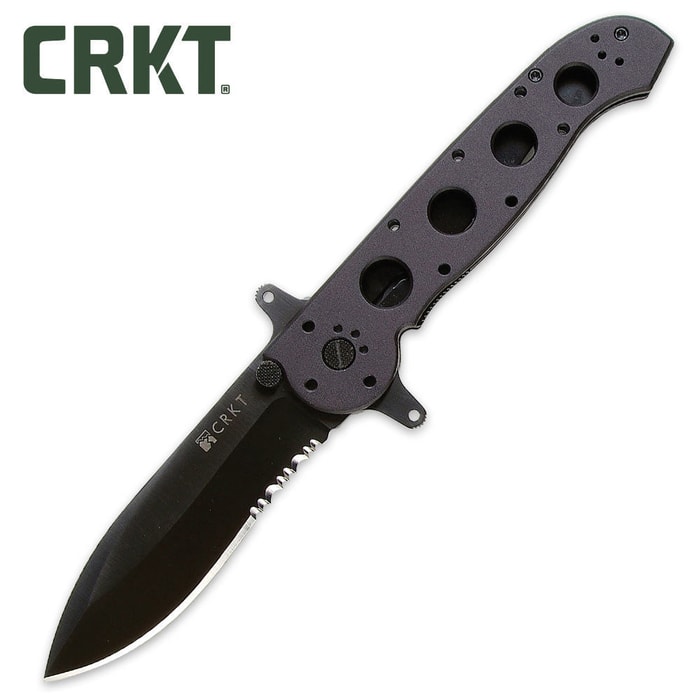 Columbia River M21 Special Forces Black Folding Knife