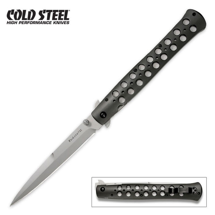 Cold Steel Aluminum 6” Ti-Lite Folding Knife
