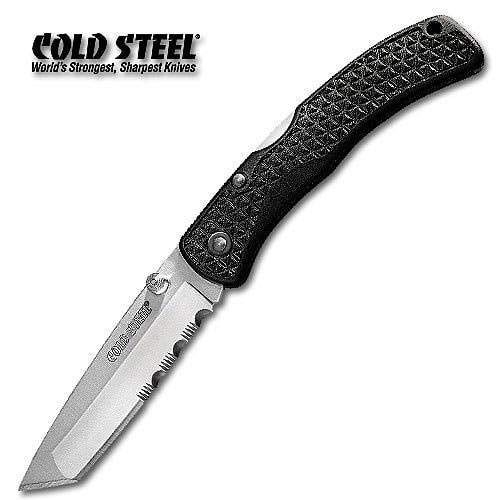 Cold Steel Serrated Medium Tanto Point Voyager Folding Knife