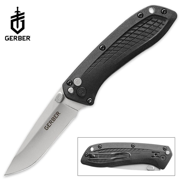 Gerber US-Assist 420HC Fine Edged Assisted Opening Pocket Knife