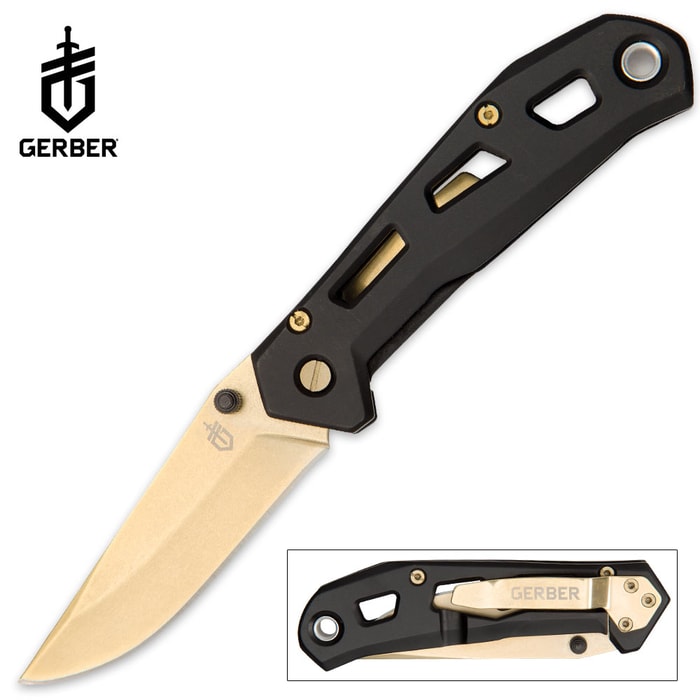 Gerber Airlift Pocket Knife - Black
