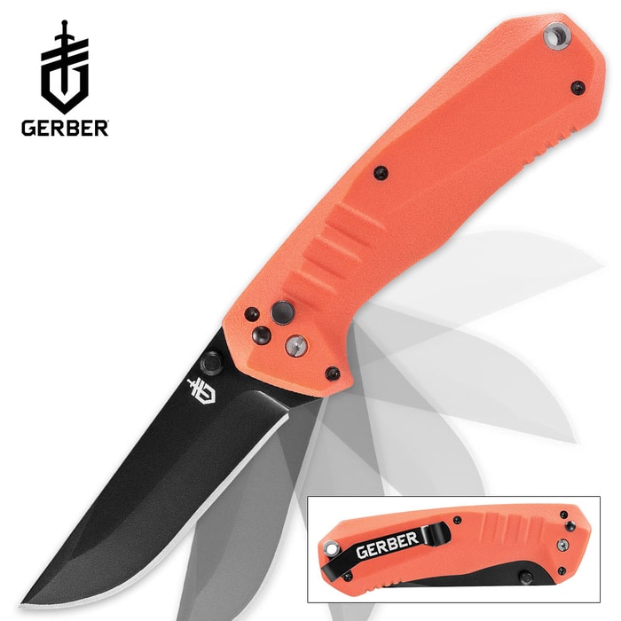 Gerber Haul Assisted Opening Pocket Knife - Orange